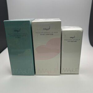 Maputi Shining Smooth Hair Oil, Tricolor Lip Mask & Freshen Up Balm - NWOT